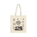 Travel Inspire Cotton Tote — "Sueña Emprende Viaja