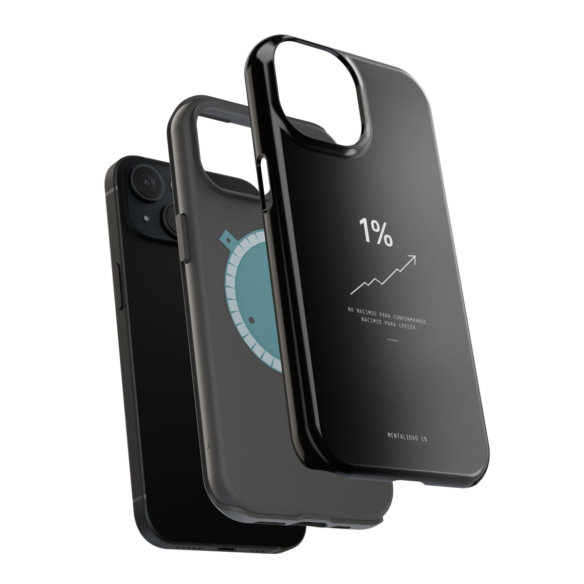 Funda Magnética con diseño minimalista de crecimiento 1 %