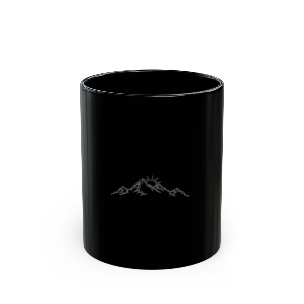 Café minimalista al aire libre
