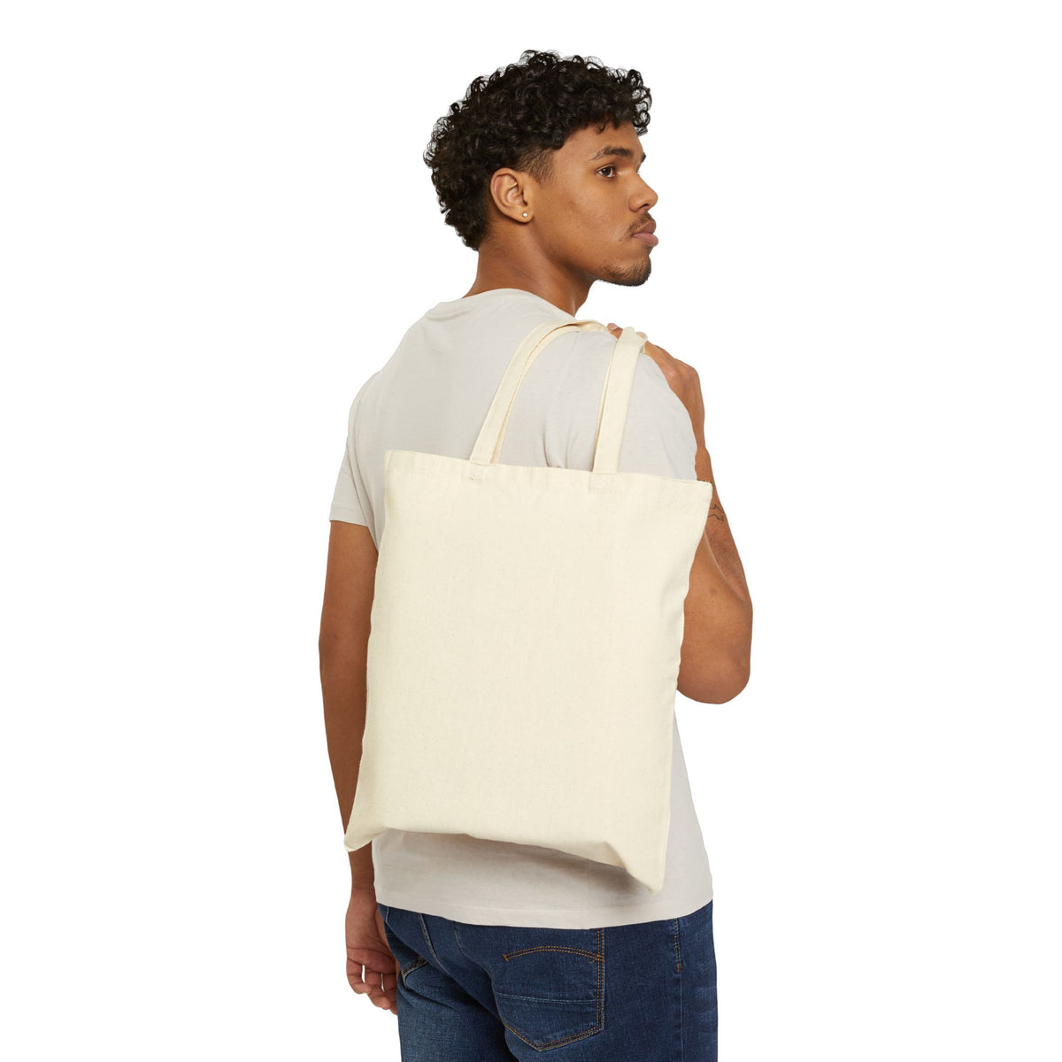 Travel Inspire Cotton Tote — "Sueña Emprende Viaja"