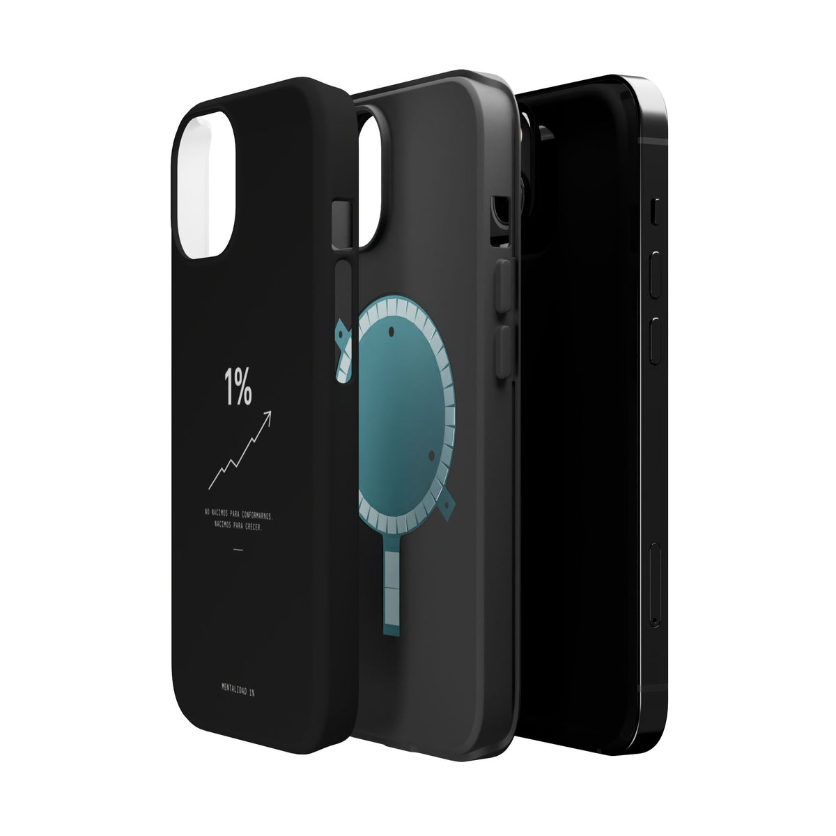 Funda Magnética con diseño minimalista de crecimiento 1 %