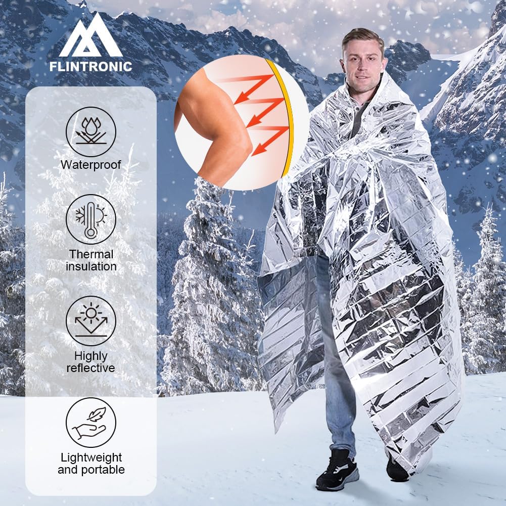 Manta Térmica Supervivencia Reutilizable